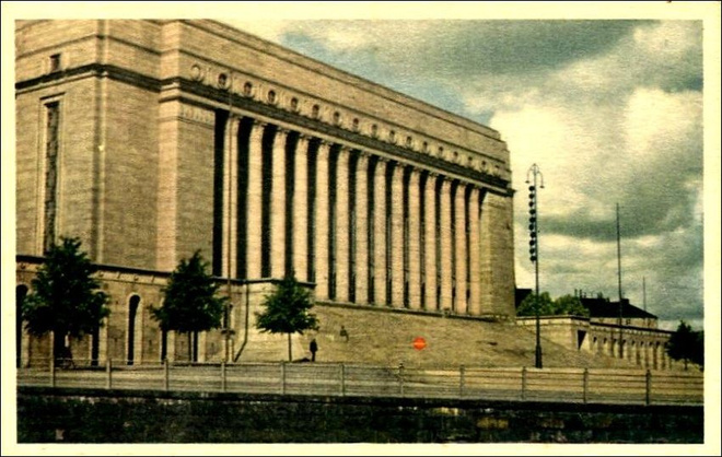 HELSINKI, Eduskuntatalo, käyttämätön