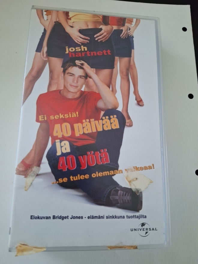 40 PÄIVÄÄ JA 40 YÖTÄ - VHS kasetti
