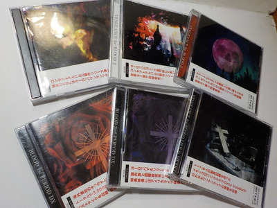 RARE 5CD+2DVD BLOOD SETTI - KUIN UUSI