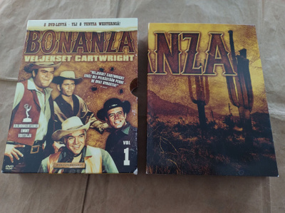 Bonanza veljekset Cartwright vol 1 (DVD) (5 levyä)