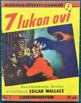 Korkeajännitys 1953 no.1; 7 lukon ovi