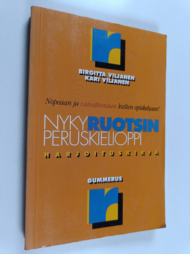 Birgitta Viljanen ym. : Nykyruotsin peruskielioppi : harj...