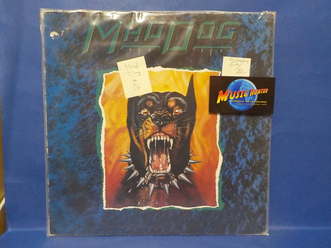MAD DOG - S/T EX+/EX- UK -87 1ST PRESS LP