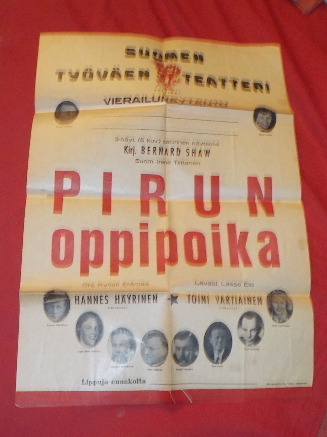 JULISTE - Pirun oppipoika teatteriesitys / Helsinki