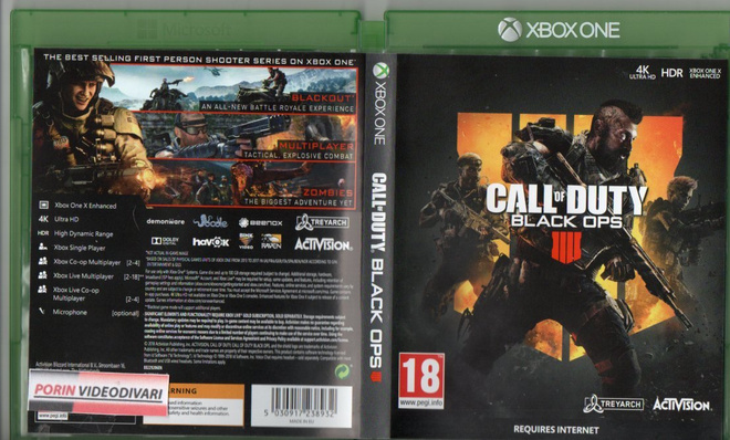Call Of Duty Black Ops 4	(54 169)	k		XBOXONE
