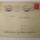 VANHA Firmakuori Kemikaali- ja Terveysaitta Viipuri 1938 - pikkukuva 1