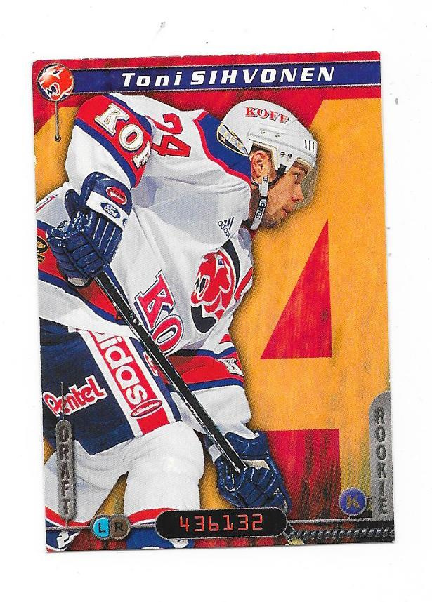 2000-01CardSet #16 Toni Sihvonen  HIFK