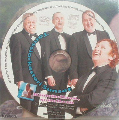 Tanssiorkesteri Sunset ** Kirjoitellaan, Soitellaan ** CDS