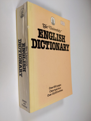 The University English Dictionary