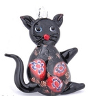 1150 .. Murano Käsintehty Lampwork Taidelasi .. Kaulakoru - pikkukuva 2