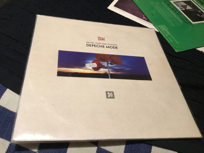 Depeche Mode Music for The masses Lp SIRE Can 1987