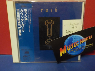 RUSH - COUNTERPARTS M-/M- JAPAN -93 CD