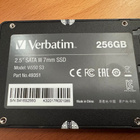 Verbatim 2.5" SATA III SSD 256GB - pikkukuva 1