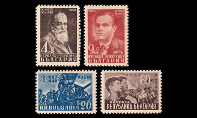Bulgaria 660-3 * Syyskuun kansannousun 25v (1948)