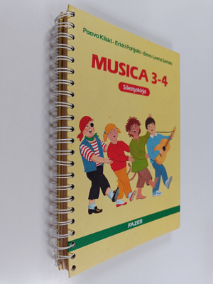 Erkki Pohjola ym. : Musica 3-4 : Säestyskirja