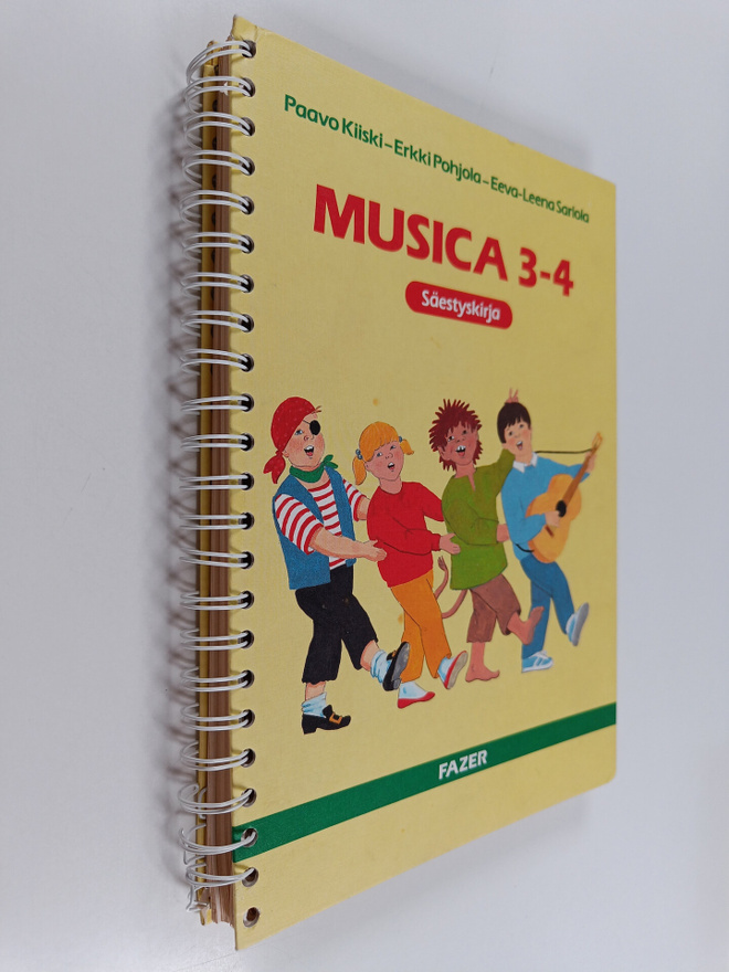 Erkki Pohjola ym. : Musica 3-4 : Säestyskirja