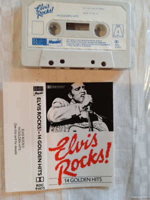 C- KASETTI: ELVIS PRESLEY: ELVIS ROCKS! - 14 GOLDEN HITS