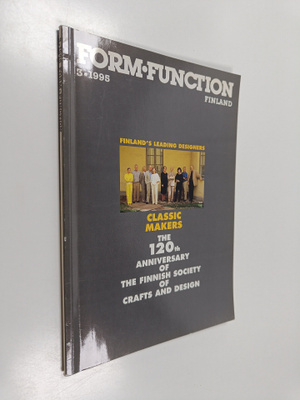 Anne (toim.) Stenros : Formfunction Finland 3/1995