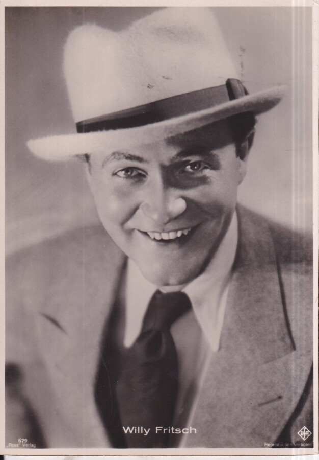 Willy Fritsch, filmitähti  ,filmitähti.  star,  e175