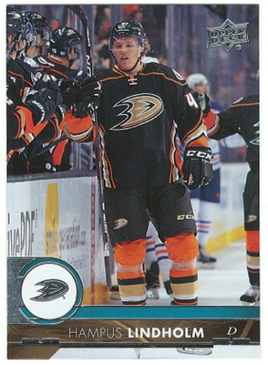 17-18 Upper Deck #1 Hampus Lindholm