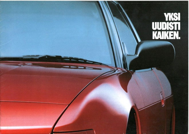 Nissan Mallisto -esite, 1989