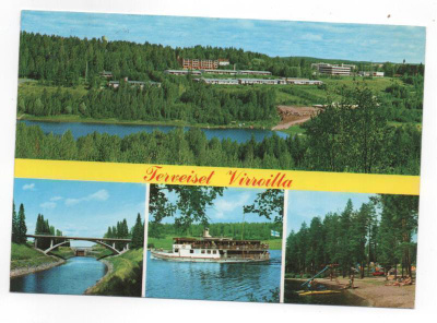 VIRRAT: laiva, yleisnäkymä, silta ym