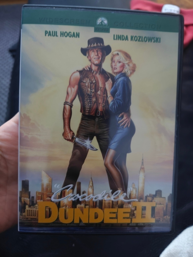 Krokotiilimies II / Crocodile Dundee II (1988) DVD Ruotsijul