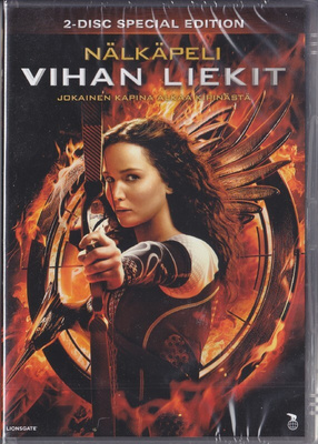 Nälkäpeli - Vihan liekit (The Hunger Games) 2-disc DVD K12