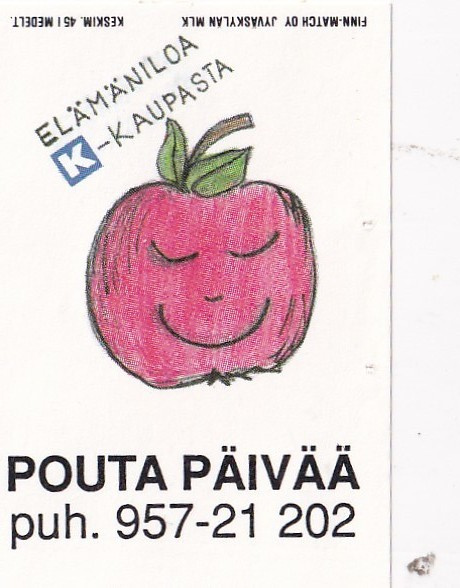 Pouta Päivää. Elämäniloa   K  -. kaupasta  5/9