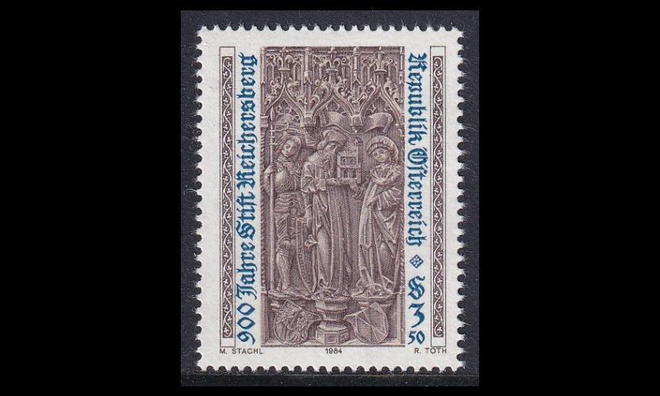 Itävalta 1767 ** Reichersbergin luostari 900v (1984)