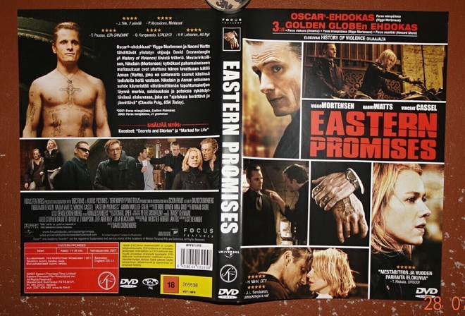 dvd, Eastern Promises (Viggo Mortensen, Naomi Watts) [jännit
