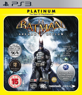 Ps3 Batman Arkham Asylum "Platinum"