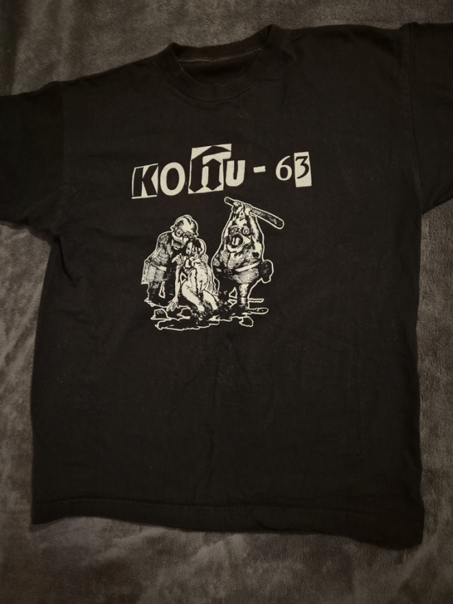 Kohu-63 L-XL punk vanha klassikko paita