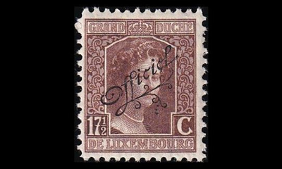 Luxemburg 96 * Virkamerkki 17½ C (1915)