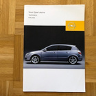 Tuoteopas Opel Astra H, 2004. Esite Opel Astra - pikkukuva 1