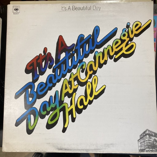 It's A Beautiful Day - At Carnegie Hall (HOL/1979) LP