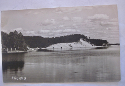 VANHA Postikortti Sotkamu Vuokatti Hiukka 1930-l