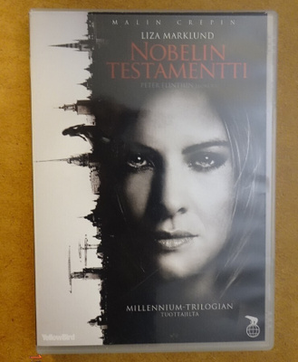 dvd, Liza Marklund - Nobelin testamentti [jännitys]