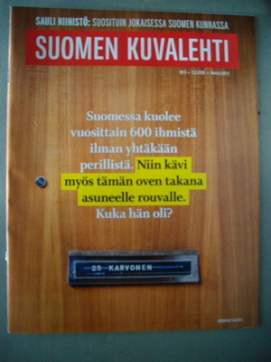 Suomen Kuvalehti Nro 5/2018 (23.1)