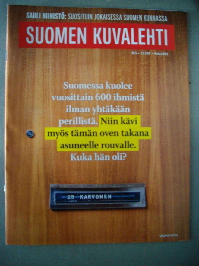Suomen Kuvalehti Nro 5/2018 (23.1)
