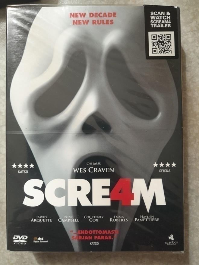 Scream 4 dvd