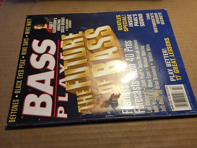 BASS PLAYER MAGAZINE 2/2001 HYVÄ