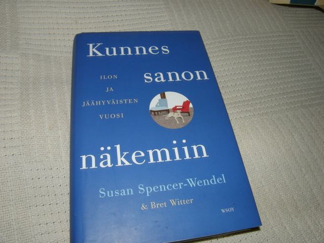 Susan Spencer-Wendel Kunnes sanon näkemiin  -sid