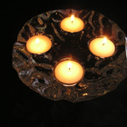Orrefors  Kosta Boda Wallnut Candle holder 4 in 1 - pikkukuva 3