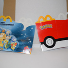 Mcdonalds's Happy meal laatikko pokemon x2 - pikkukuva 1