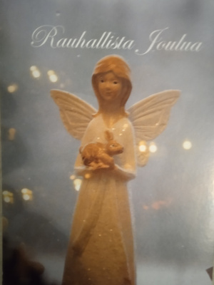 NO 8 - rauhallista joulua - enkeli