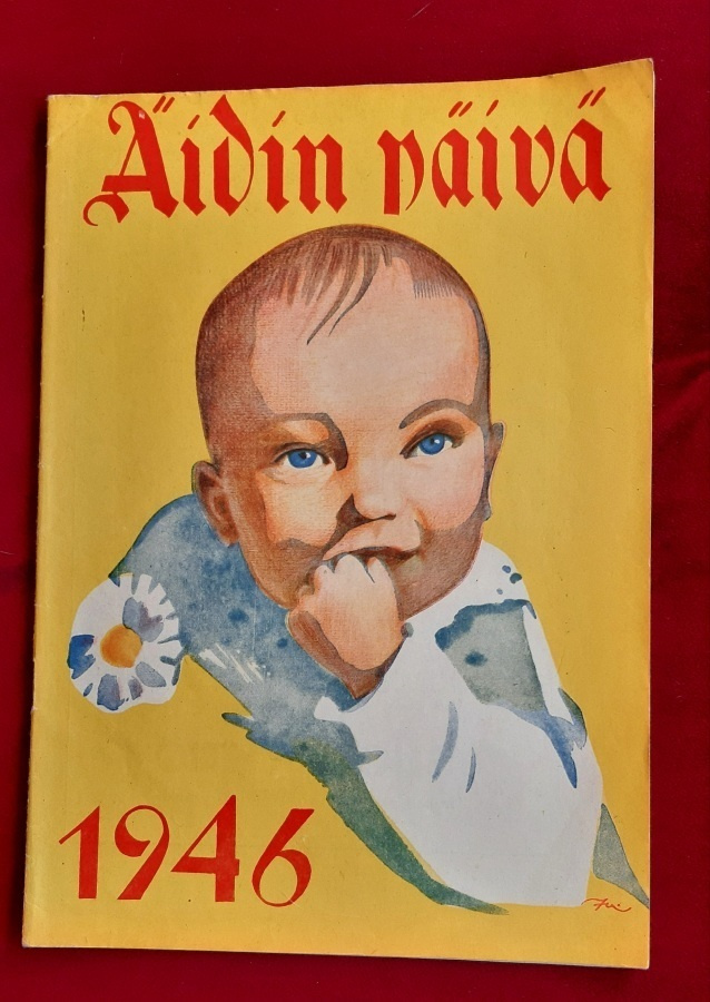Äidin päivä 1946 hieno lehti