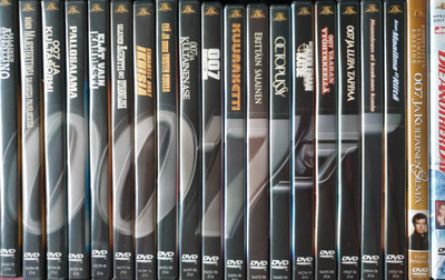 007 JAMES BOND LEFFAT DVD