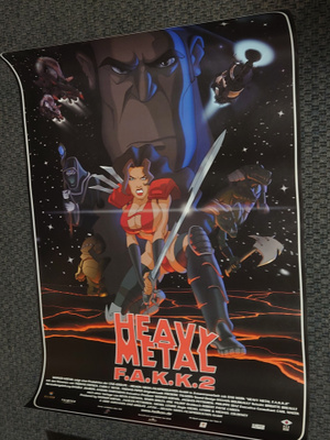 Heavy Metal 2000 - elokuvajuliste ( 84 x 59 cm )