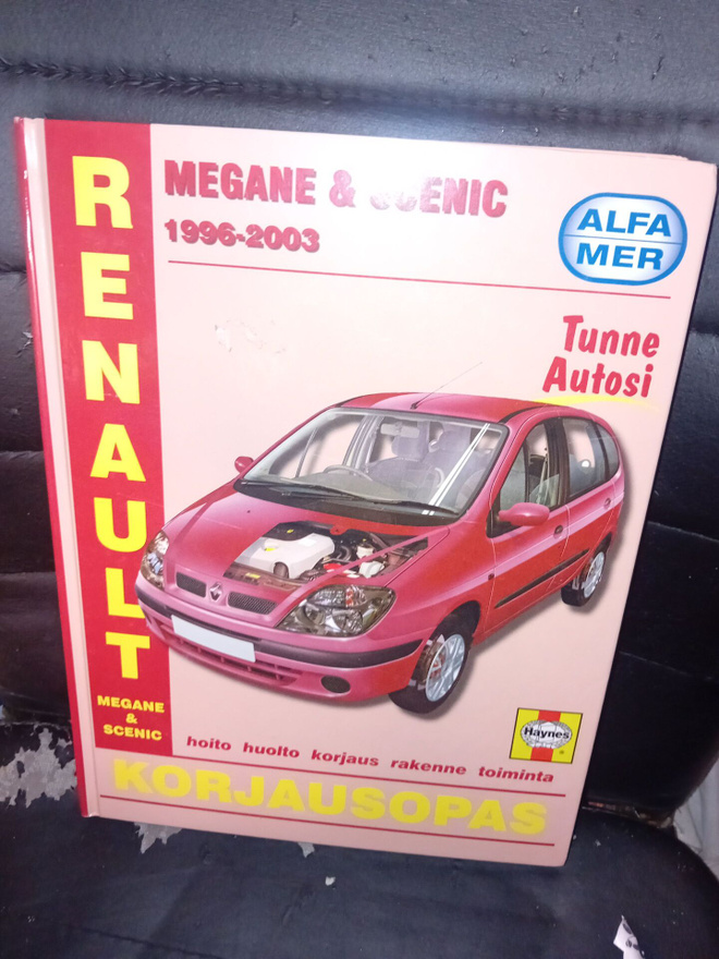 Korjausopas Renault Megane & Scenic 1996-2003